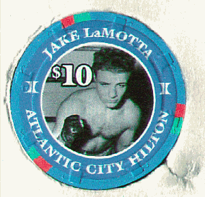 Jake LaMotta. Hall of Fame. front