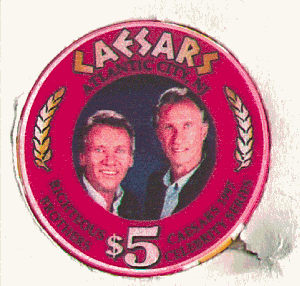 Caesars AC. Rightous Brothers. 1997. Chipco.