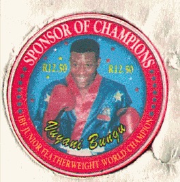 Vuyani Bungu. Boxing Champ. front