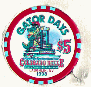 Gator Days. August 1998. back. LTD 1500