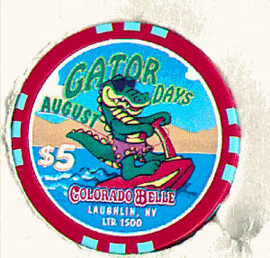 Gator Days. August 1998. front. LTD 1500