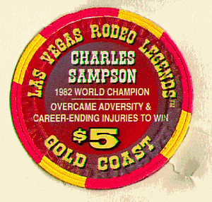 $5 Gold Coast. Charles Sampson. 1997. back