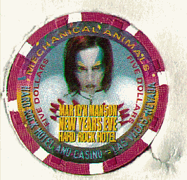 Marilyn Manson. New Year 1999. front