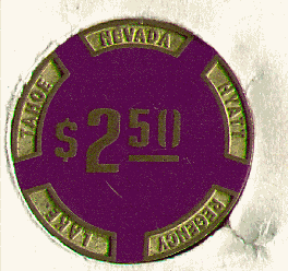Purple. 5 brass insets. front