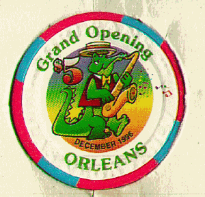 $5 Orleans Grand Opening. December 1996