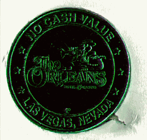 Orleans NCV token. front