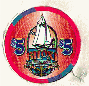 Biloxi Tricentennial. back