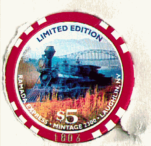 St. Pat's Day. 1998. back. Locomotive. serial #