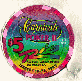 Carnivale of Poker II. Jan 10-29, 1999. LTD 1000