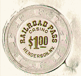 Cream. Gold hot stamp. $1.00. H&C.