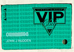 Green. VIP. White name/number