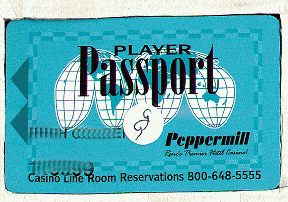Blue. Player Passport. Black name/number