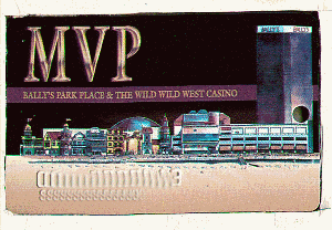 MVP. Park Place and Wild Wild West. Raised white name/number