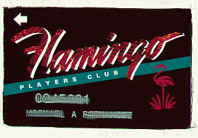 Players Club. Black. Pink Flamingo.