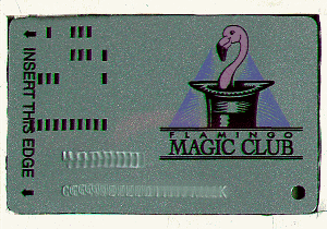 Silver. Magic Club. with front markings.