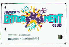 White. Jumer's Enterfunment Club.