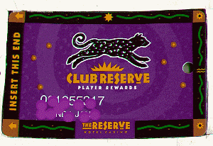 Club Reserve. Black cat.