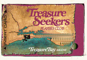 Treasure Seekers Players Club. Treasure map