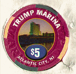 Trump Marina. Hotel. back