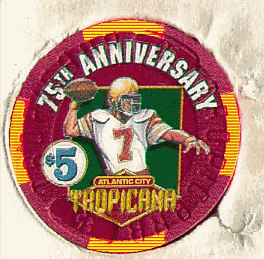 Pro Football's 75th. back