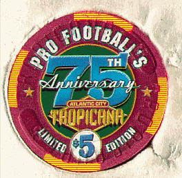 Pro Football's 75th. front