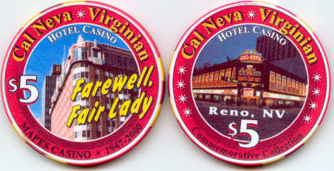 Cal-Neva Reno. Fairwell Fair Lady. Mapes Casino. 1947-2000