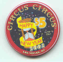 New Year 2002. front. Chipco