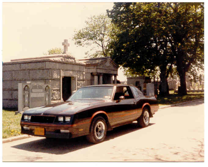 1985 Monte Carlo SS. left side front.