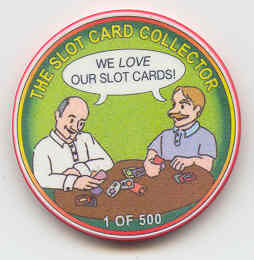 Slot card collector. back