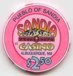 Pink. Sandia Casino