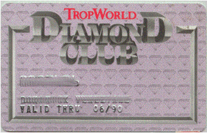 Tropworld. Silver. With valid thru.