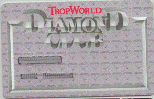 Tropworld. Silver. without valid thru.